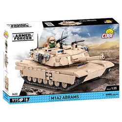 Конструктор Cobi Танк M1A2 Абрамс, 975 деталей, игрушки, подарки детям