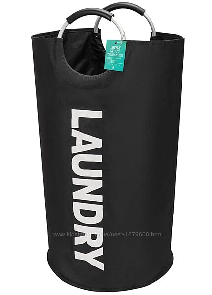 Корзина органайзер для вещей, игрушек Lovely Svi -38 x 72 см 82 л- Черний