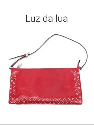 Кожаная женская сумка клатч Luz da lua