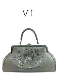 Кожаная женская сумка Vif
