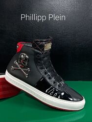 Кожаные кроссовки Philipp Plein Оригинал