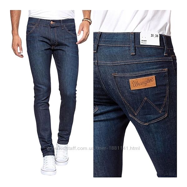 Мужские джинсы Wrangler Bryson Rinse Resin Оригинал