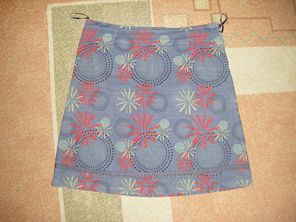 Юбка трапеция вельветовая подкладке, размер L-16-50