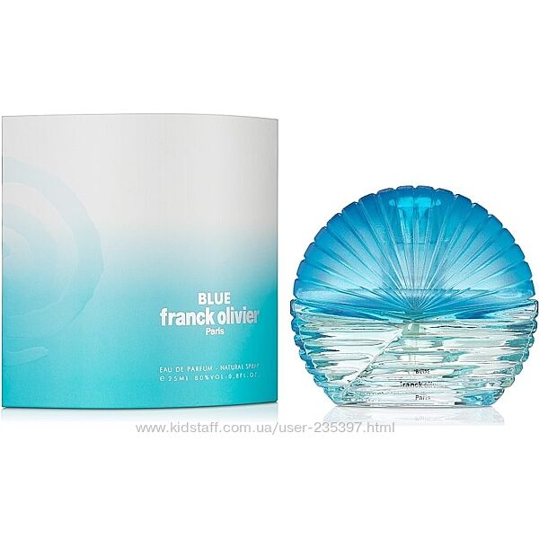Franck oliver blue 7.5 ml парфюмированная вода QS by Oliver просрочен