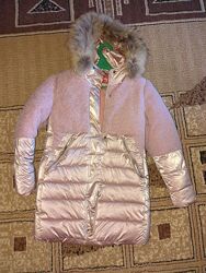 Пальто зимнее размер 146