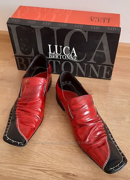 Модельные мужские туфли Luca Bertonne размер 44