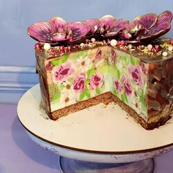 9, Мастер-класс и торты в технике cakeinside Евгения Кизленко