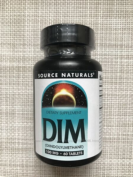 Source Naturals, DIM , дииндолилметан