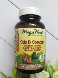 Mega Foods , В комплекс для детей , Витамины группы В для детей ,30 шт 