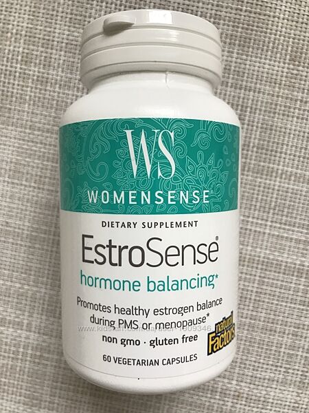 Natural Factors, WomenSense, EstroSense, гормональный баланс