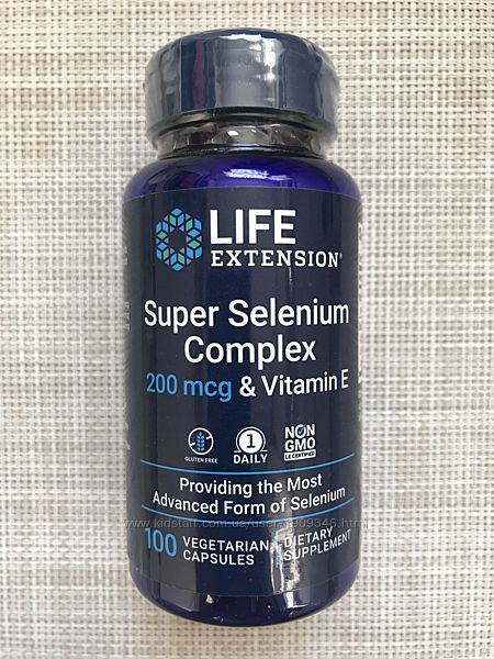 Селен , Селен и Витамин Е  ,  Life Extension, 100 капсул