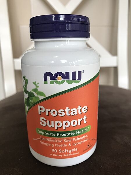 Now Foods, Prostate Support , простата , Предстательная железа ,90 шт