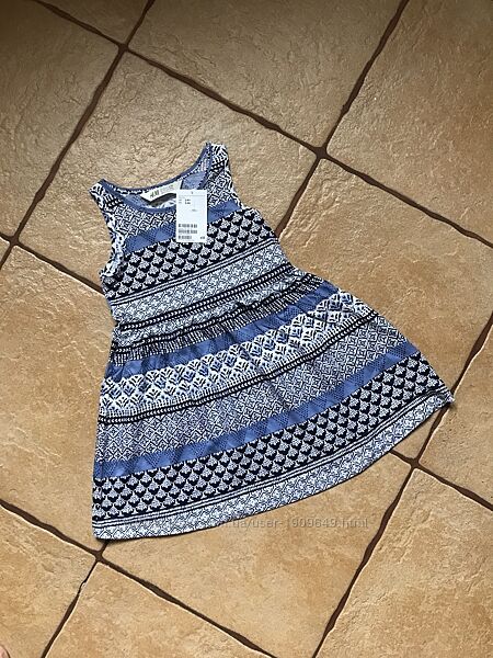 H&M новое платье девочке р. 2-4, 4-6 лет