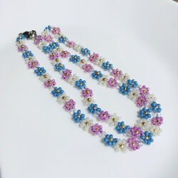 Цветочное ожерелье из бисера, Бисерный чокер