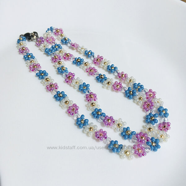 Цветочное ожерелье из бисера, Бисерный чокер