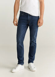 Зауженные темные джинсы Jan Mango размер 40