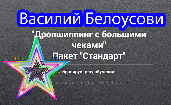 Василий Белоусов - Дропшиппинг с большими чеками