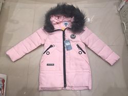стильные теплые Куртки для девочки