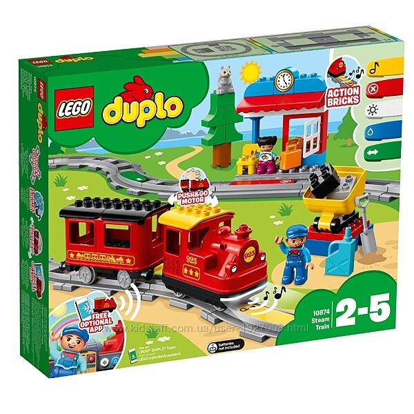 LEGO Duplo Паравоз 10874