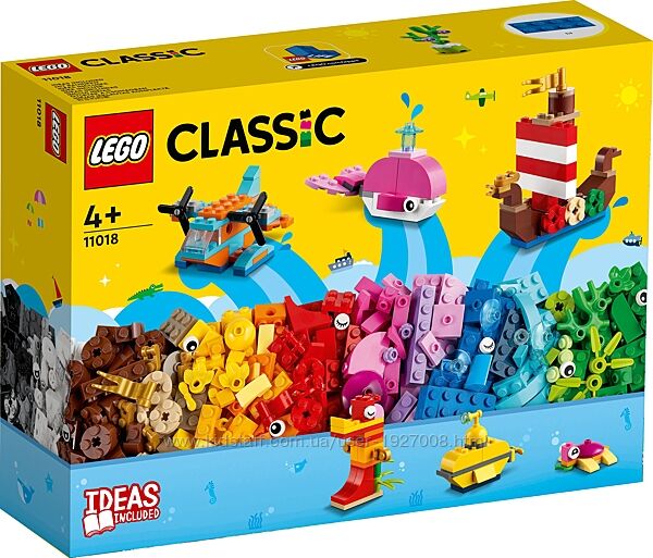 LEGO Classic Творческое веселье в океане 11018