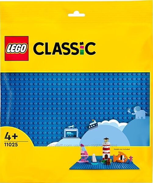 LEGO Classic Синяя базовая пластина 11025