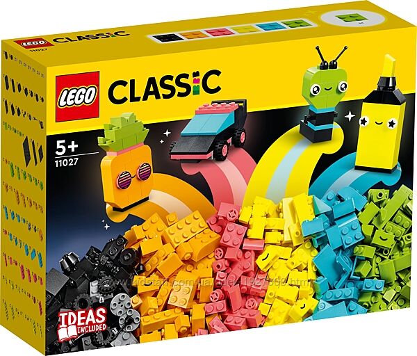 LEGO Classic Веселое творчество неон 11027