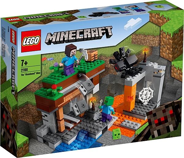 LEGO  Minecraft Заброшенная шахта 21166