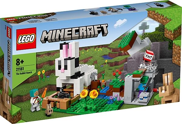 LEGO Minecrаft Кроличье ранчо 21181