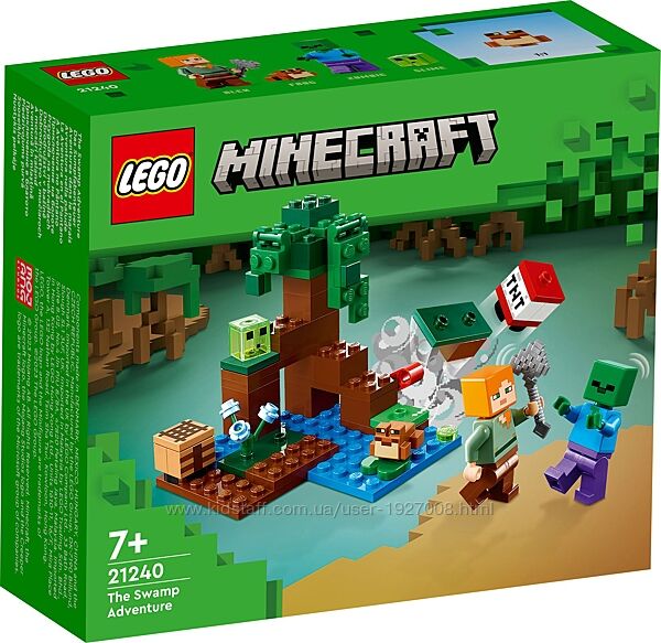 LEGO Minecrаft Приключение на болоте 21240