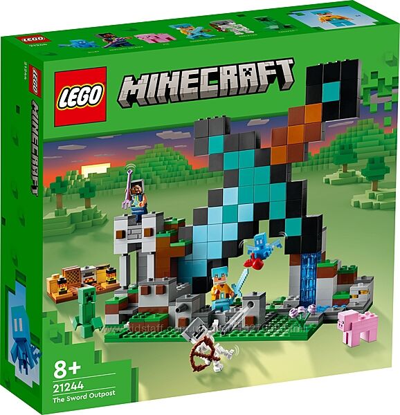 LEGO Minecraft Аванпост мечей 21144