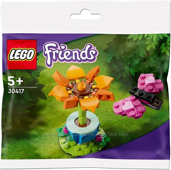 LEGO Friends Садовый цветок и бабочка 30417