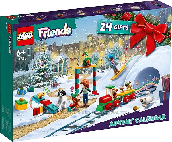 LEGO Friends Новогодний календарь 2023 41758