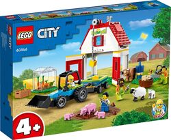 LEGO Сitу Ферма и амбар с животными 60346