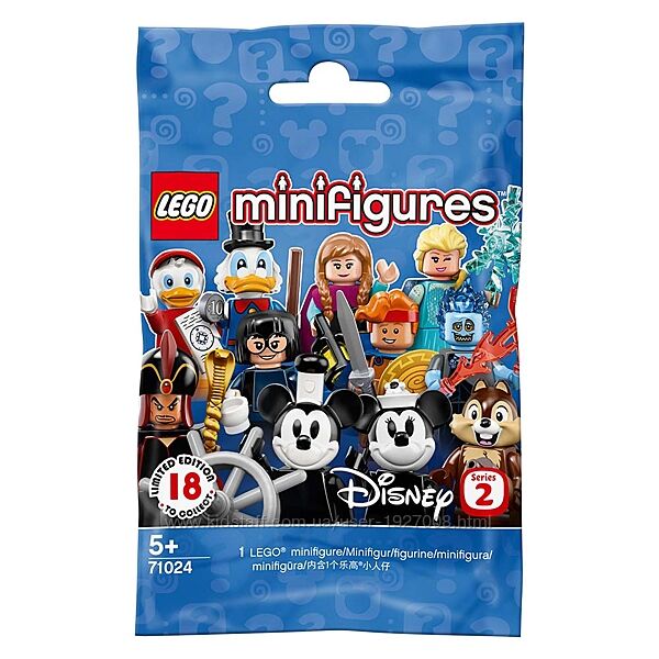 LEGO Минифигурки Серия Disney 2 71024