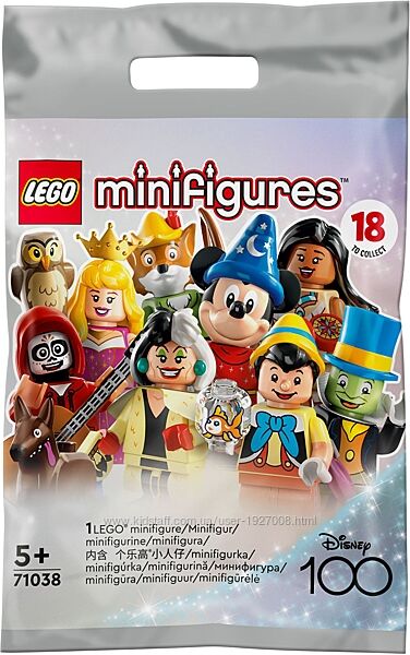 LEGO Минифигурки Серия Disney 100 71038