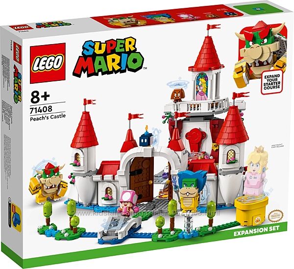 LEGO Supеr Mario Дополнительный набор Замок Пич 71408