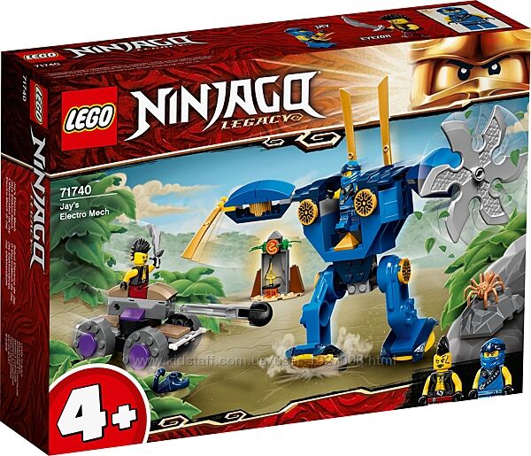 LEGO Nіnjаgо Электрический робот Джея 71740