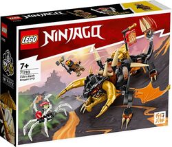 LEGO Ninjago Земляной дракон ЭВО Коула 71782