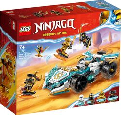 LEGO Ninjago Суперсила дракона Зейна автомобиль для гонки спин-джитсу 71791