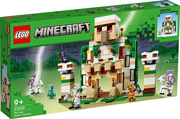 LEGO Minecraft Крепость Железный голем 21250
