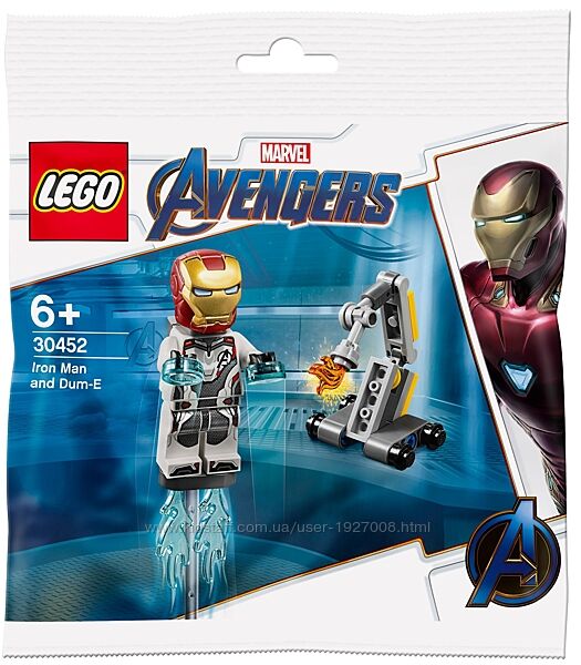 LEGO Marvel Super Heroes Железный человек и Dum-E 30452