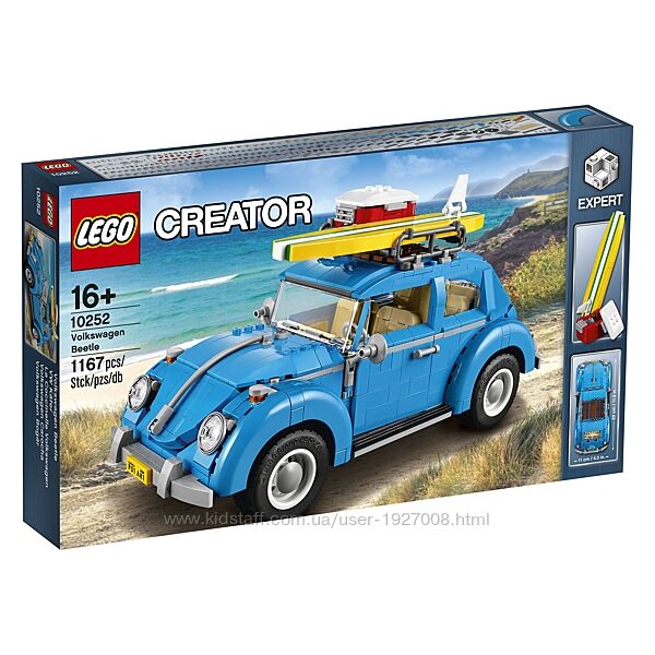 LEGO Creator Volkswagen Beetle Фольксваген Жук 10252