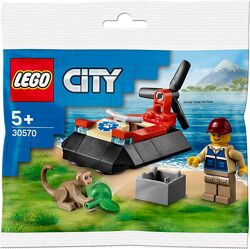 LEGO City Спасательное судно на воздушной подушке для зверей 30570
