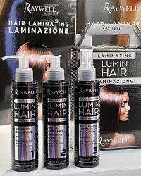 Термоактивна ламінація волосся Raywell LUMIN HAIR, набір 3 150 мл