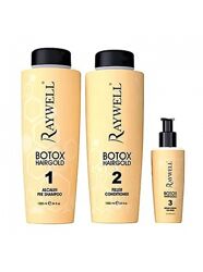 Холодне відновлення  волосся великий набір  Raywell Botox Hairgold Kit  