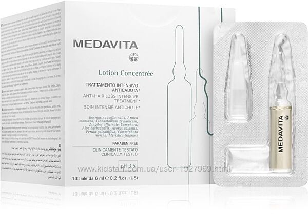 Лосьйон от выпадения волос 1 шт  ампула MEDAVITA Lotion Concentre 