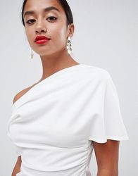 Белое платье ASOS миди