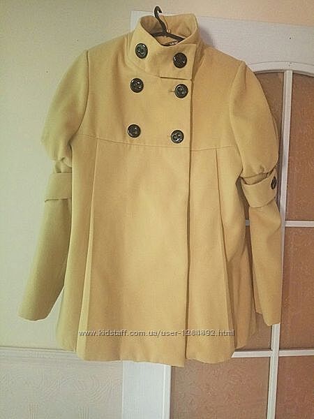 Женское демисезонное кашемирое пальто 