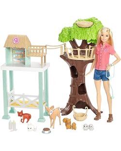 Кукла Барби Центр ухода за животными Barbie Animal Rescue Center