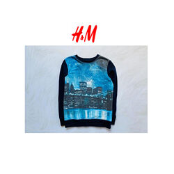 Тоненький реглан, трикотажный свитер H&M на 11-12 лет, р.146-152 см.